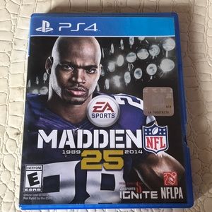 PS4 Game NFL Madden 25